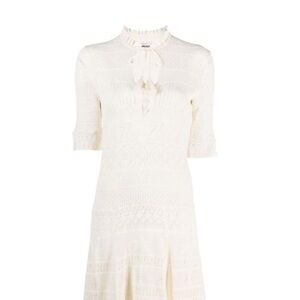 Zadig&Voltaire Memphis pointelle-knit maxi dress